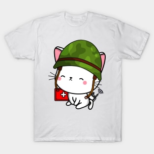 Medic Angora Cat T-Shirt